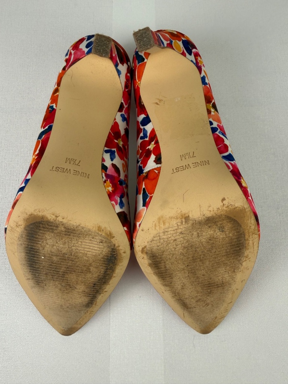 Women's Spring Summer Shoes Heels Size 7.5 - Picture 9 of 9